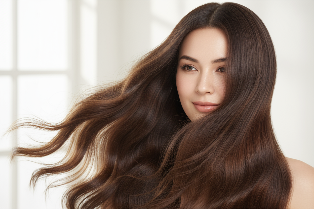 soft hair for a woman